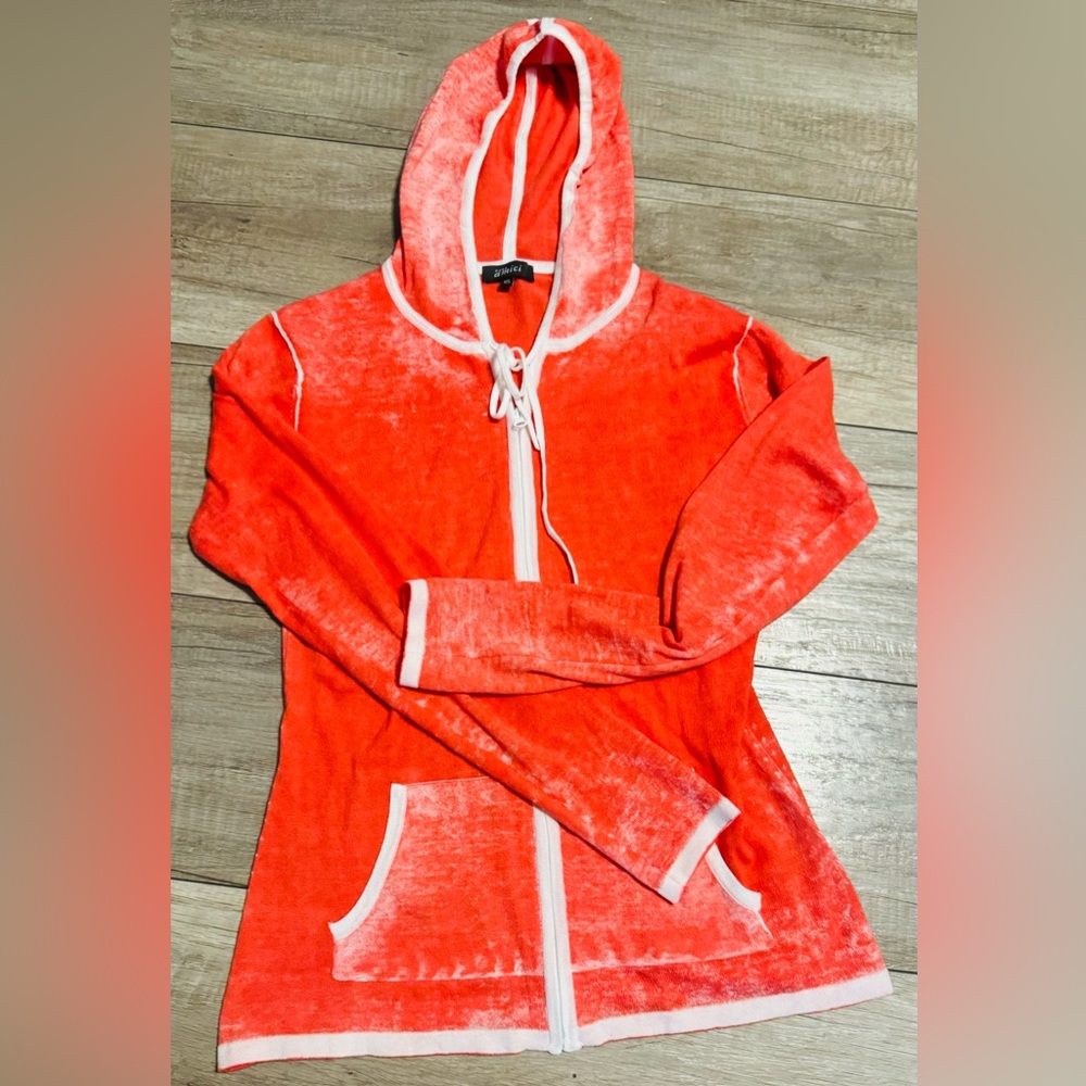 PURE AMICI, sueter para mujer, Talla XS, Color naranja.